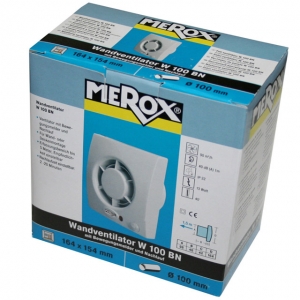 Вентилятор MEROX  W 100 BN (без упаковки)